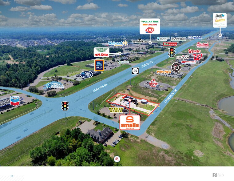 More Photos Of 109 Pineview Dr, Flowood Fast Food For Sale