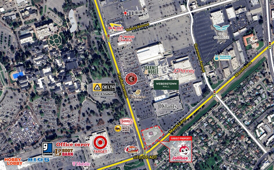 More Photos Of 4704 Pacific Ave, Stockton General Retail For Sale