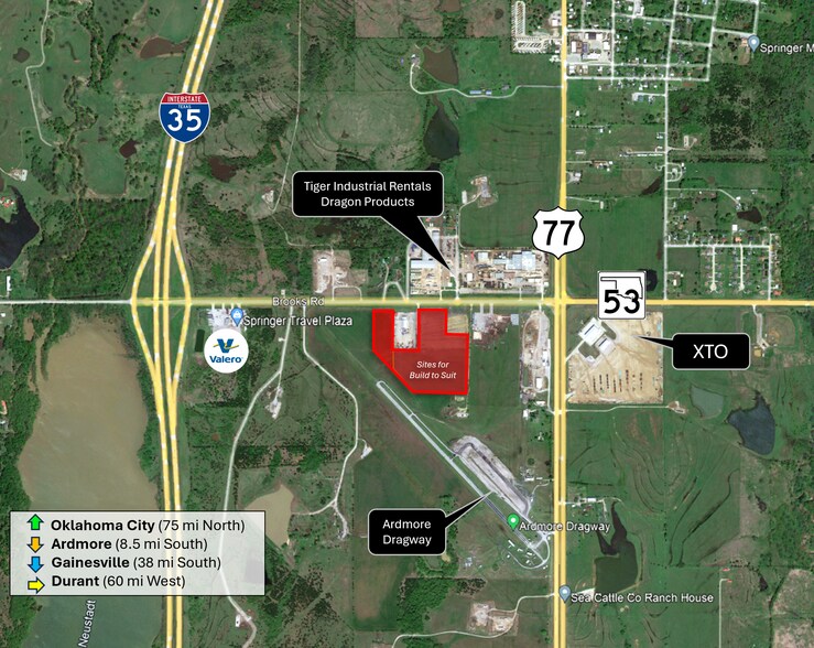 More Photos Of 11079 SH-53, Springer Land For Lease