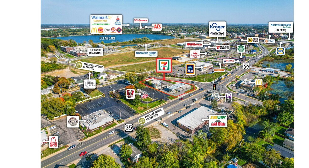 More Photos Of 201 Pine Lake Ave, La Porte Convenience Store For Sale