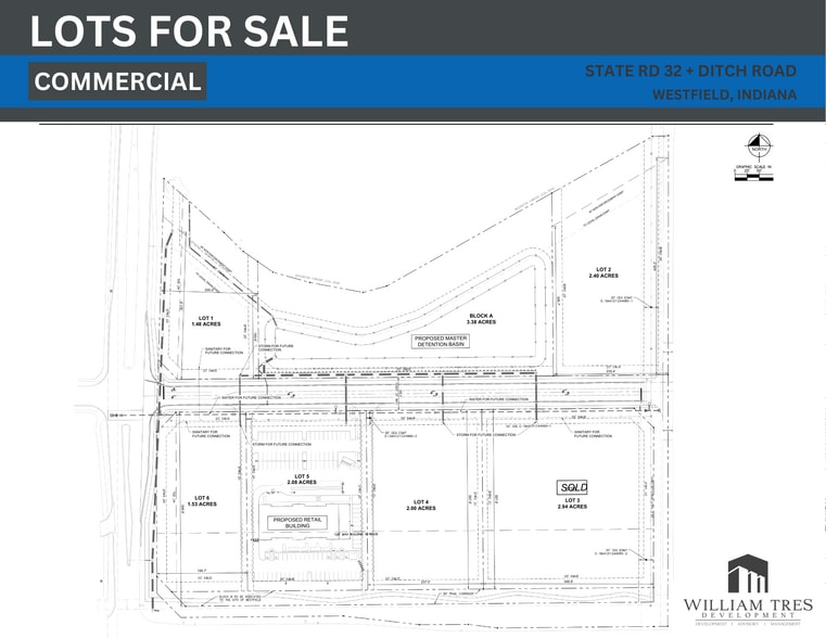 Primary Photo Of SR 32 @ Ditch Road, Westfield Land For Sale