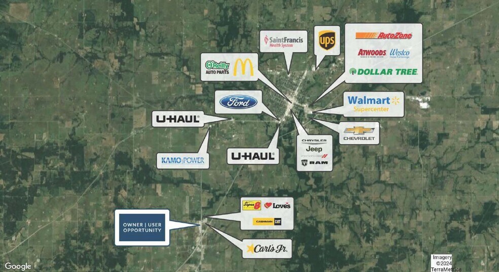 More Photos Of 31209 S Highway 69, Big Cabin Storefront For Sale