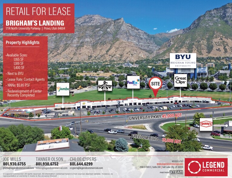 Primary Photo Of 1774 N University Ave, Provo Storefront For Lease