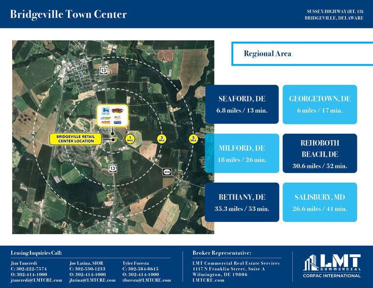 More Photos Of Route 13, Bridgeville General Retail For Lease