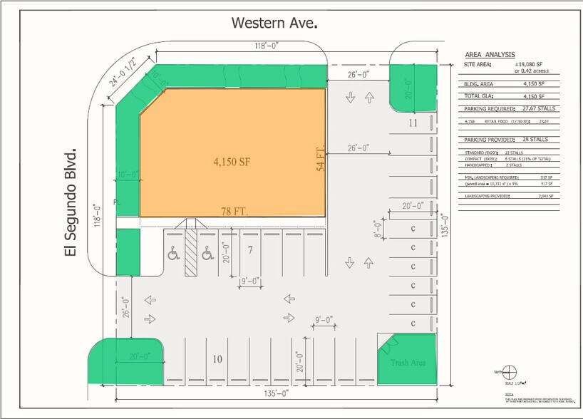 More Photos Of 12801 S Western Ave, Gardena Freestanding For Lease