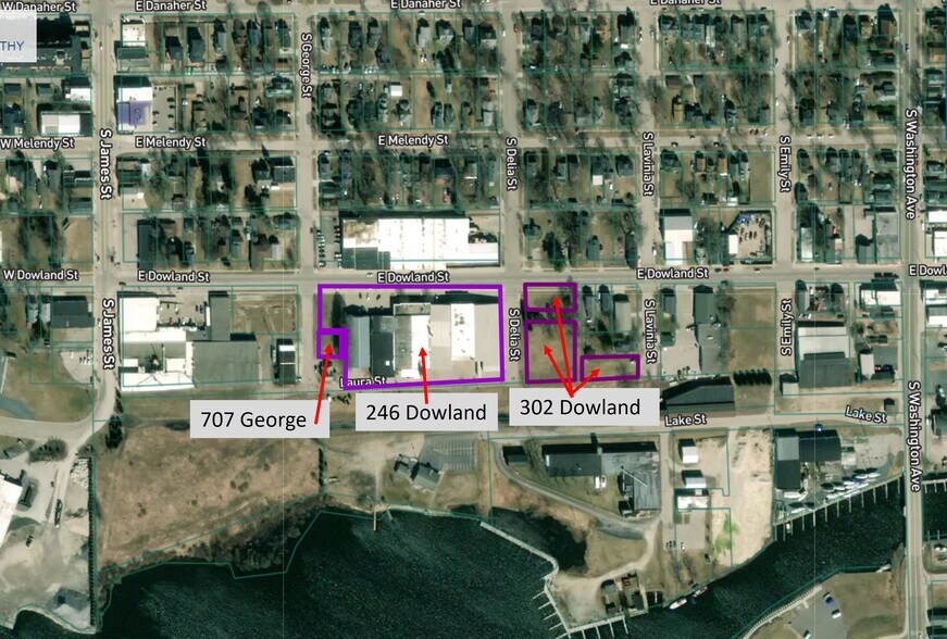 More Photos Of 246 Dowland, Ludington Warehouse For Sale