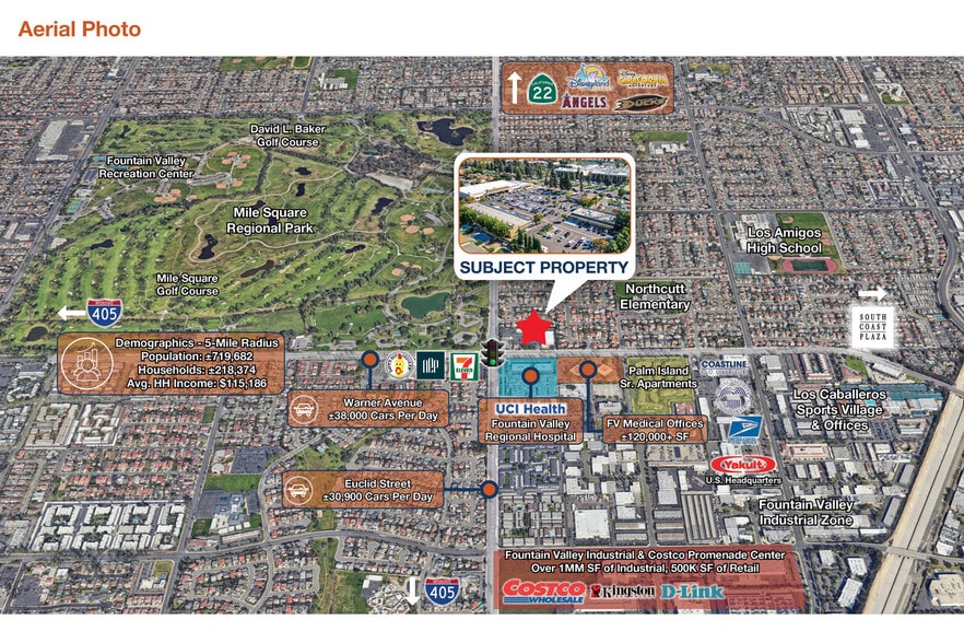 More Photos Of 11025-11095 Warner Ave, Fountain Valley Unknown For Lease