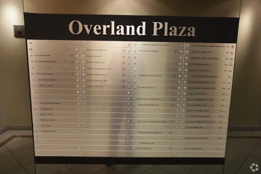 More Photos Of 2566 Overland Ave, Los Angeles Medical For Lease