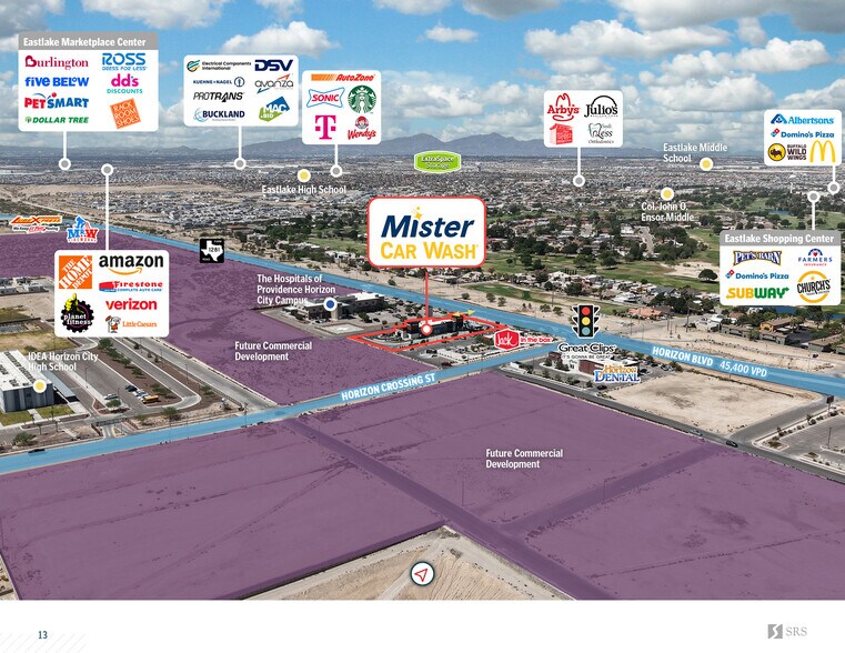 More Photos Of 13620 Horizon Blvd, Horizon City Carwash For Sale