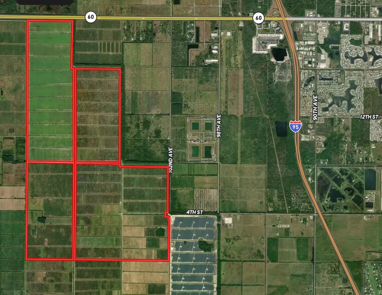 Primary Photo Of HWY 60 and West of I-95, Vero Beach Land For Sale