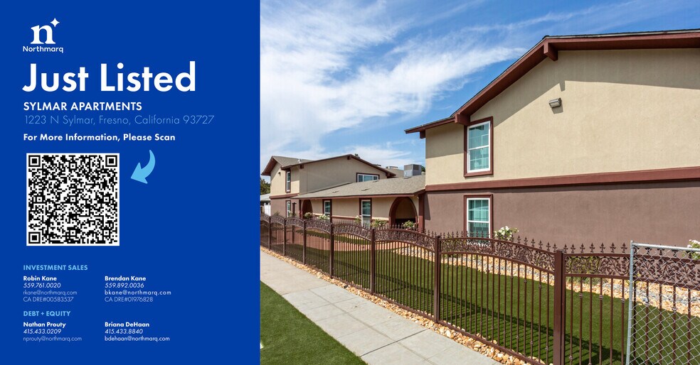 Primary Photo Of 1223 N Sylmar Ave, Fresno Apartments For Sale