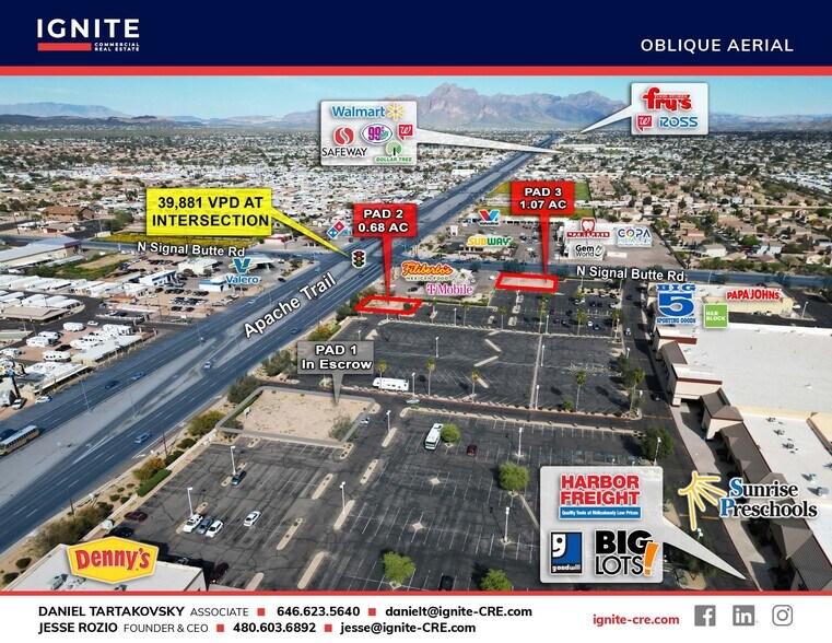 More Photos Of Signal Butte Pads, Mesa Land For Lease