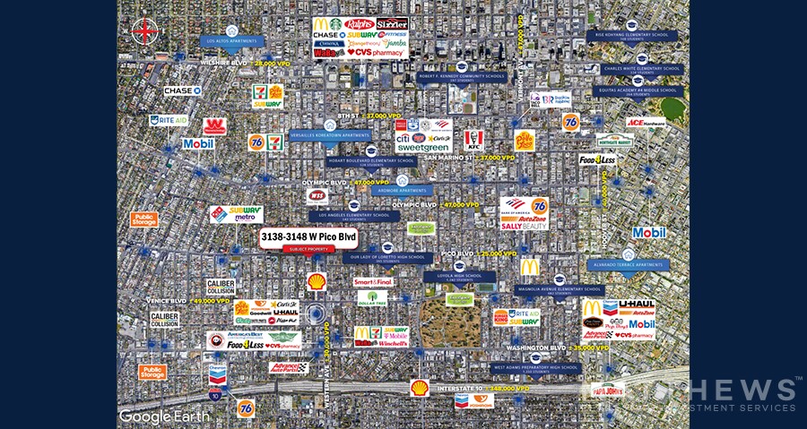 More Photos Of 3138-3148 W Pico Blvd, Los Angeles Restaurant For Lease