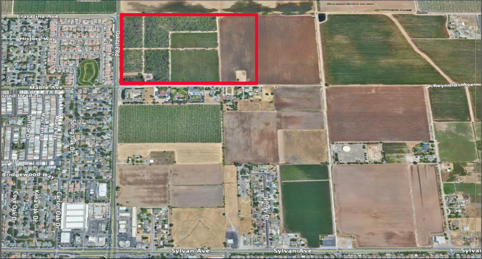 Primary Photo Of Claratina Avenue & Oakdale Road, Modesto Land For Sale