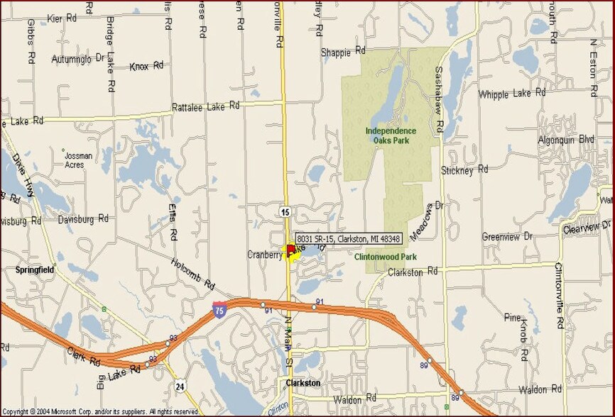 More Photos Of 8031 Ortonville Rd, Clarkston Office For Lease