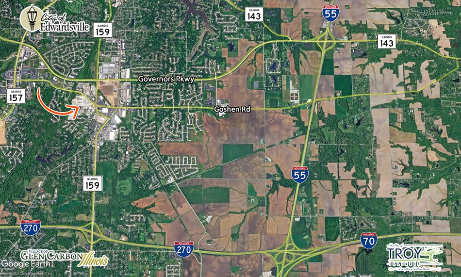 More Photos Of 18 Kettle River Dr, Glen Carbon Warehouse For Sale