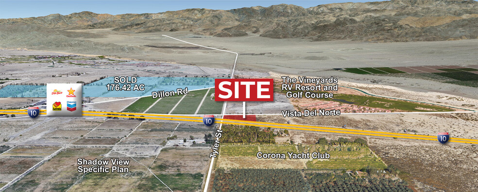 Primary Photo Of Vista Del Norte @ Tyler St, Coachella Land For Sale