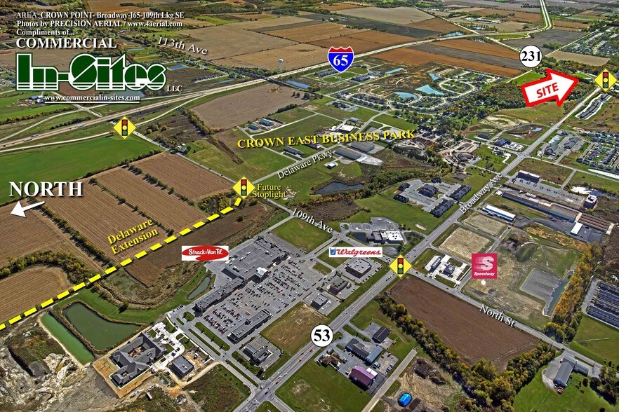 More Photos Of 107 E State Rd 231, Crown Point Land For Sale