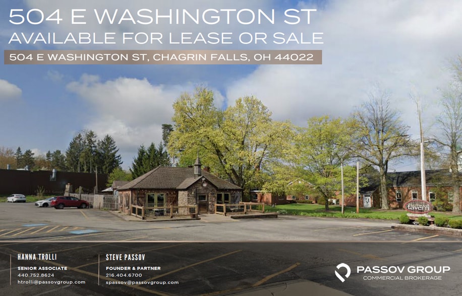 Primary Photo Of 504 Washington St, Chagrin Falls Restaurant For Sale