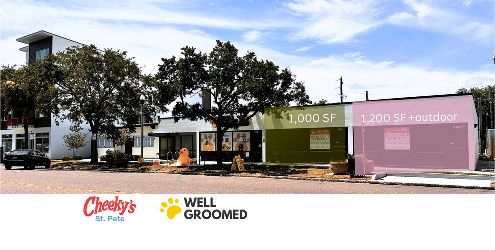 More Photos Of 2819 Central Ave, Saint Petersburg Storefront For Lease