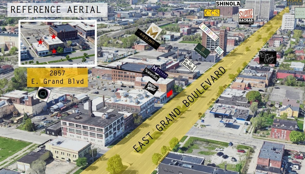 More Photos Of 2857 E Grand Blvd, Detroit Storefront Retail Office For Lease