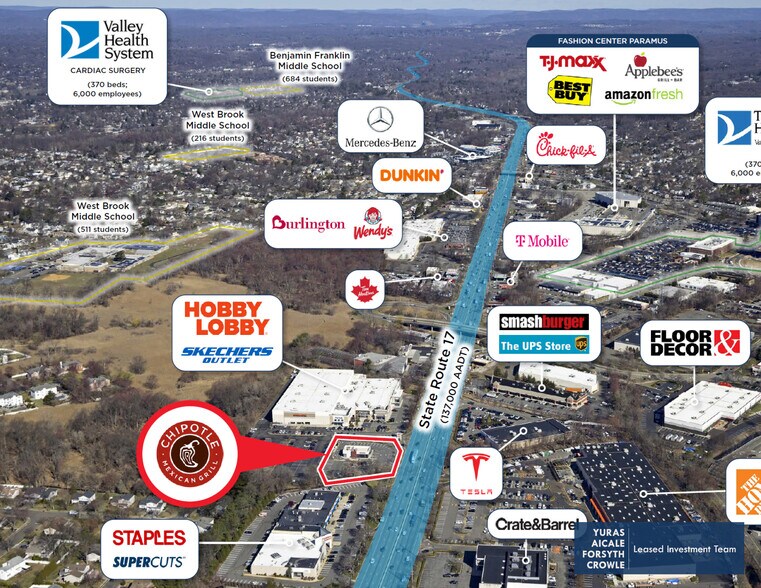 More Photos Of 545 N State Rt 17, Paramus Fast Food For Sale