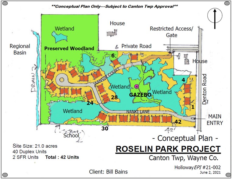 More Photos Of 00 Denton Rd, Canton Township Land For Sale