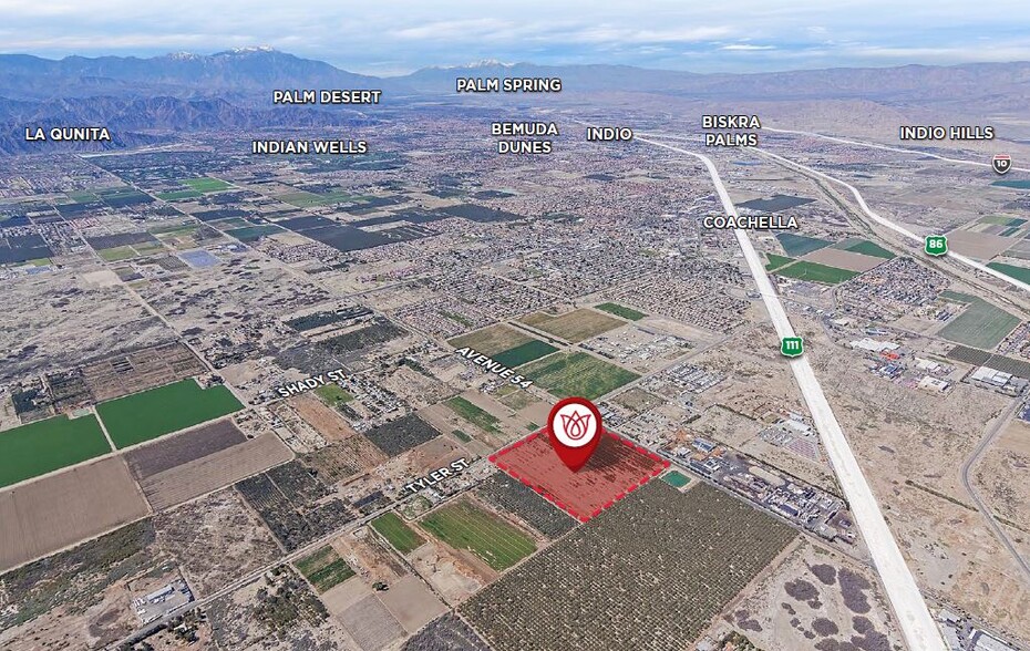 Primary Photo Of SEC Avenue 54 & Tyler St, Coachella Land For Sale