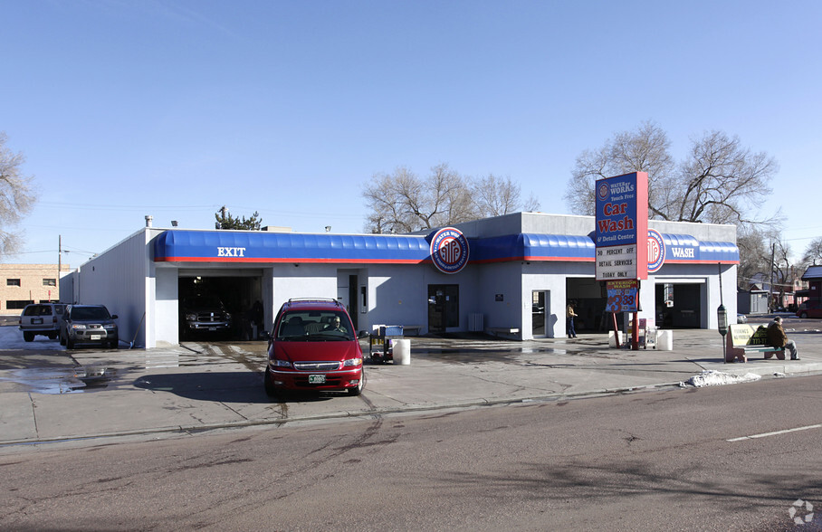 Primary Photo Of 525 S Nevada Ave, Colorado Springs Carwash For Sale