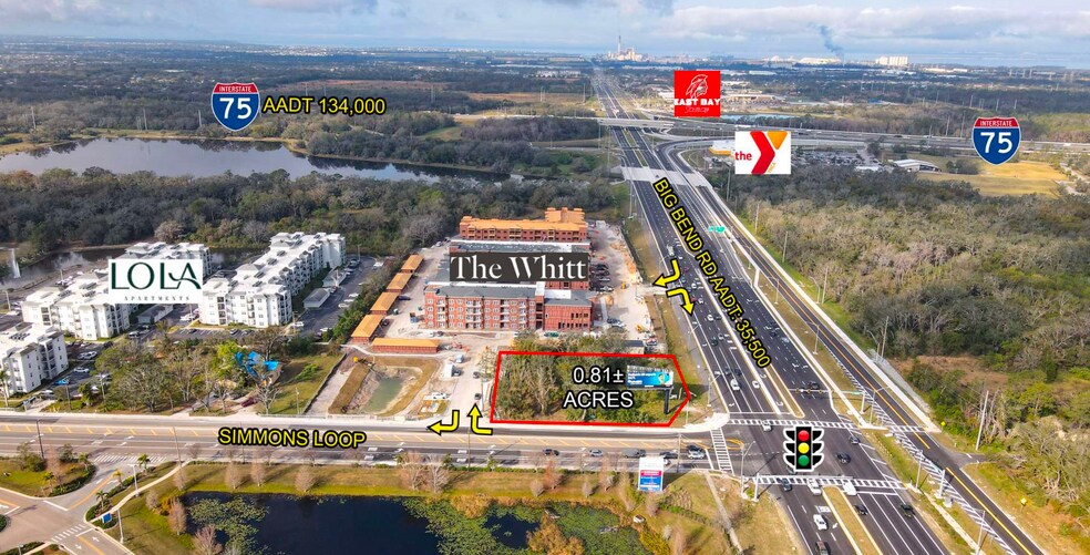 More Photos Of Big Bend Rd & Simmons Loop, Riverview Land For Sale