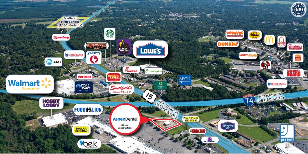 More Photos Of 1302 Scotland Crossing Dr, Laurinburg Medical For Sale