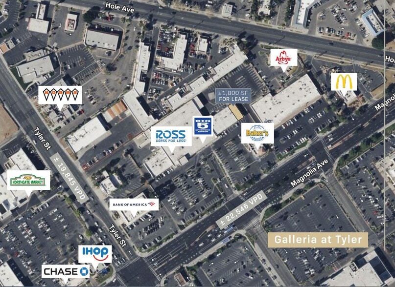 More Photos Of 10231-10281 Magnolia Ave, Riverside Unknown For Lease