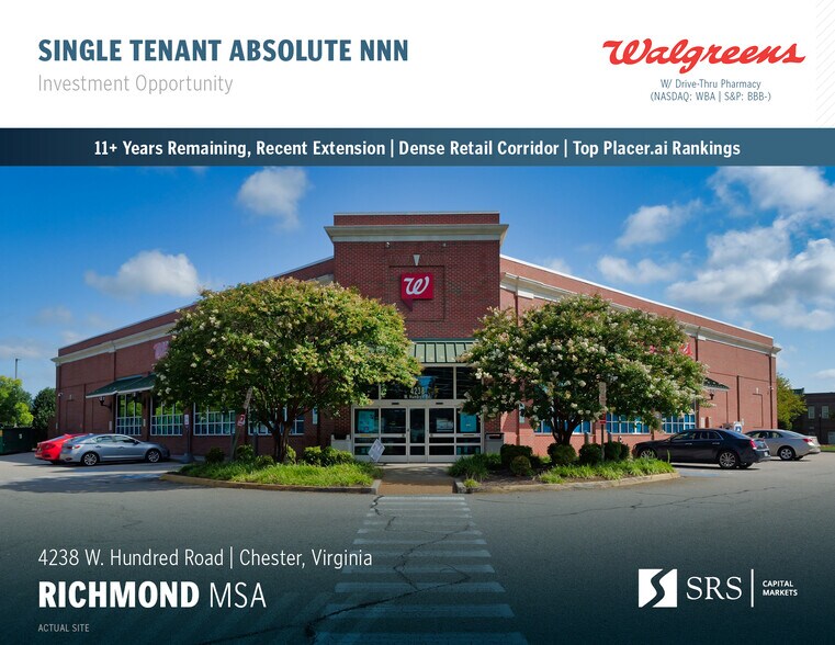 Primary Photo Of 4238 W Hundred Rd, Chester Freestanding For Sale