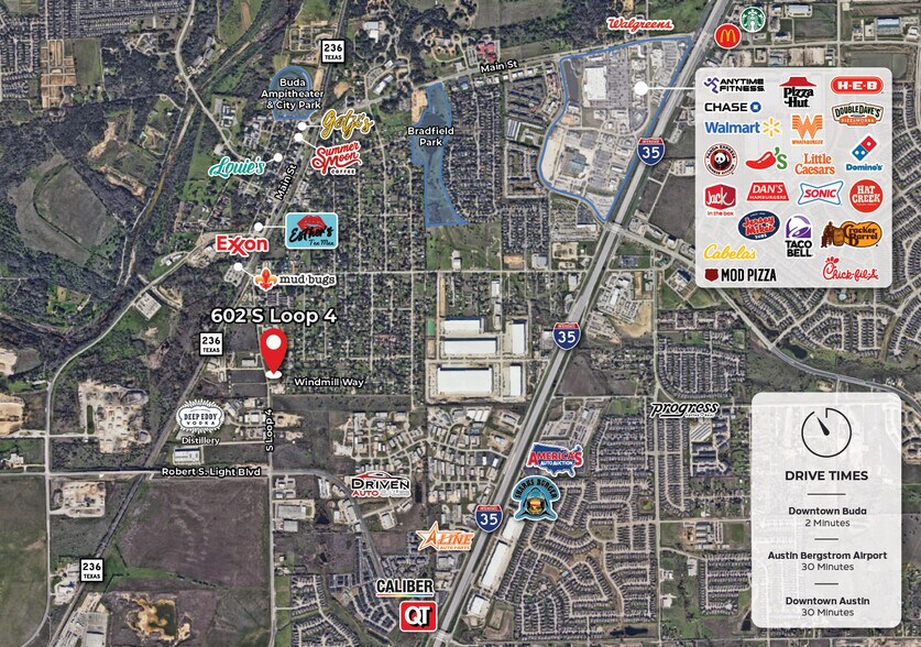 More Photos Of 602 S Loop 4, Buda Warehouse For Lease