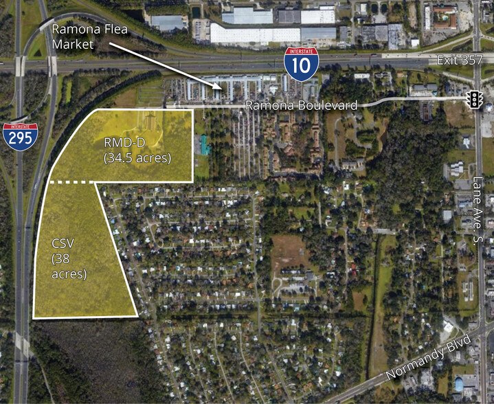 Primary Photo Of I-10 & I-295, Jacksonville Land For Sale