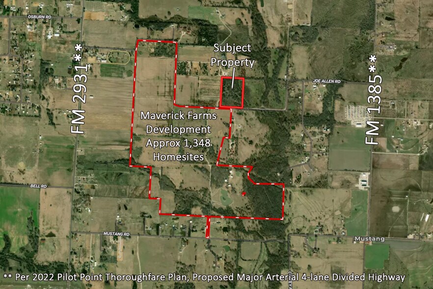 More Photos Of 13305 Joe Allen Rd, Pilot Point Land For Sale