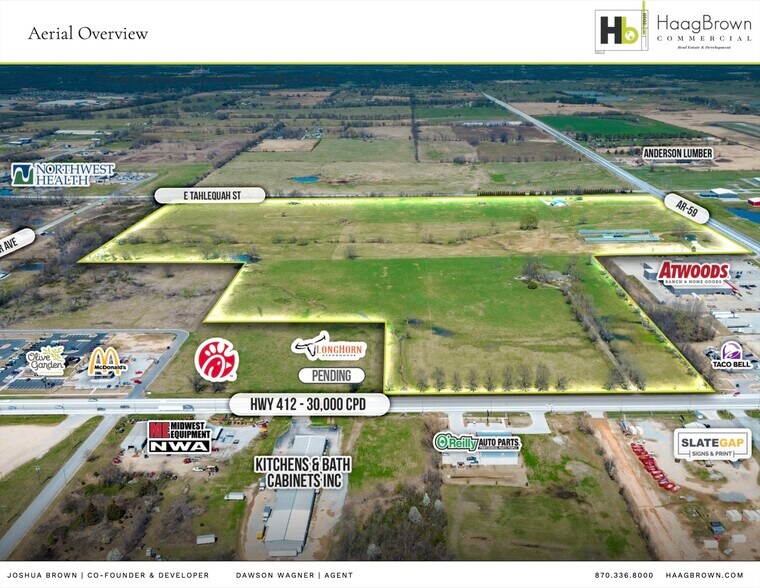 More Photos Of 4095 US-412, Siloam Springs Land For Sale