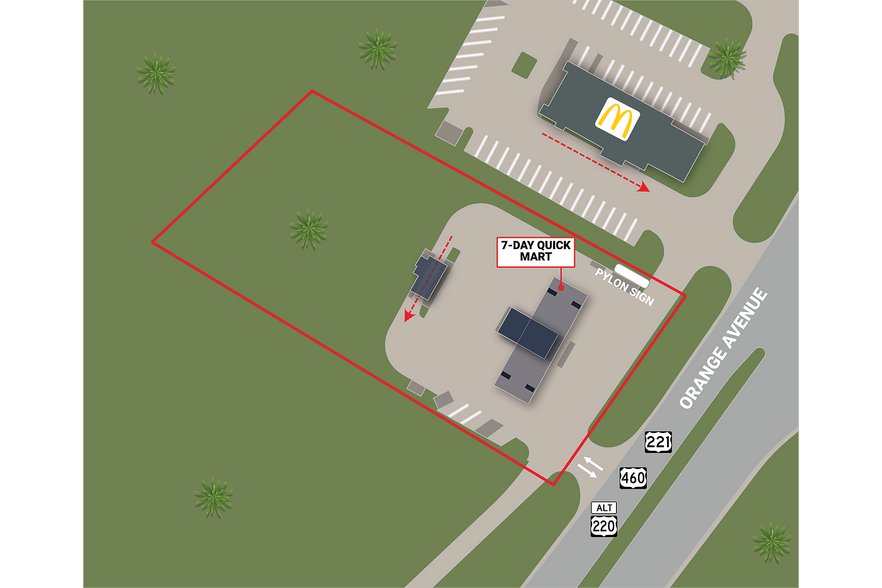 More Photos Of 3348 Orange Ave Ne, Roanoke Service Station For Sale