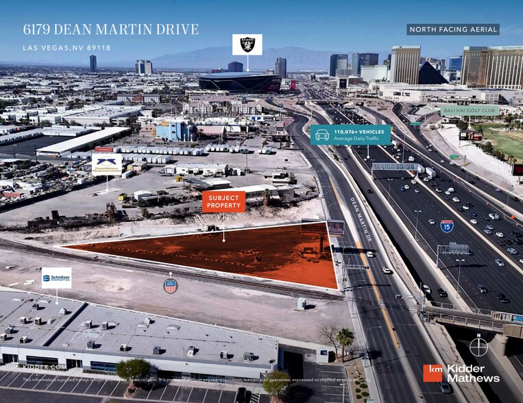 More Photos Of 6179 Dean Martin Dr, Las Vegas Land For Sale