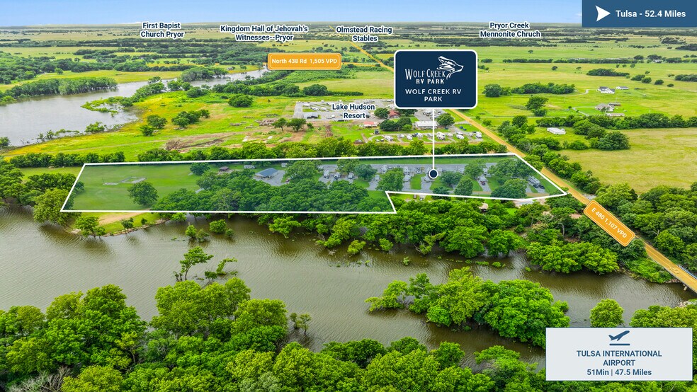 More Photos Of 871 N 4386, Pryor Manufactured Housing Mobile Home Park For Sale
