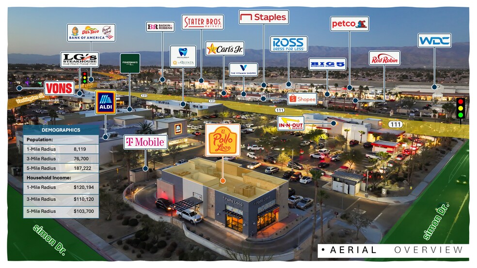 More Photos Of 78621 CA-111 Hwy, La Quinta Fast Food For Sale