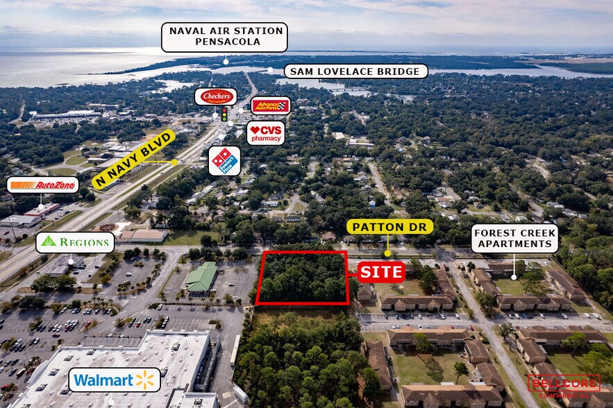 More Photos Of 10 Blk Patton Dr., Pensacola Land For Sale