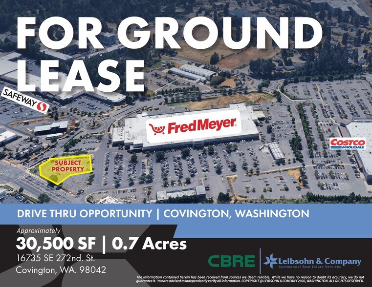 Primary Photo Of 16735 SE 272nd St, Kent Land For Lease