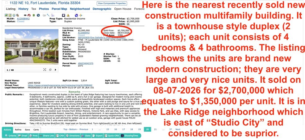 More Photos Of 1219 NE 5th Ter, Fort Lauderdale Land For Sale