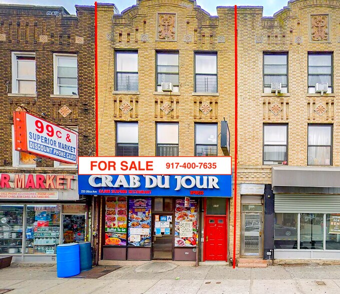 More Photos Of 233 Utica Ave, Brooklyn Storefront Retail Residential For Sale