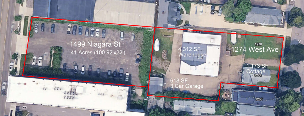 Primary Photo Of 1499 Niagara St, Buffalo Land For Sale