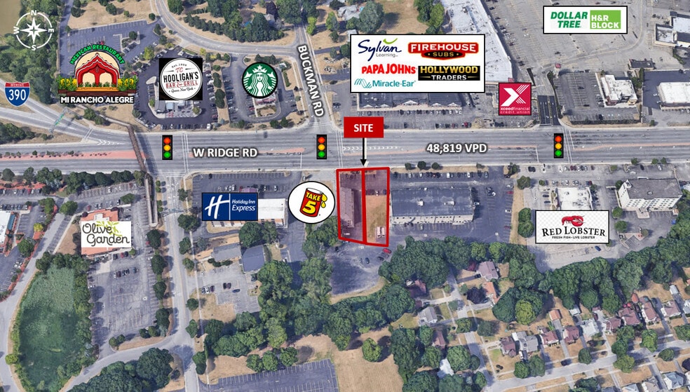 Primary Photo Of 1597 W Ridge Rd, Rochester Land For Sale