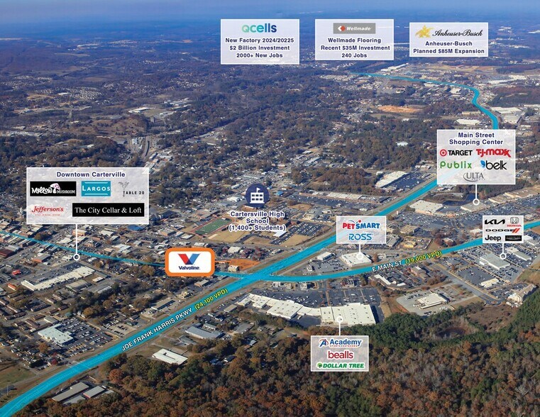 More Photos Of 329 E Cherokee Ave, Cartersville Auto Repair For Sale