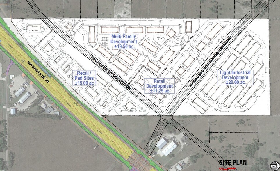 More Photos Of Interstate 30 Frontage Road @ FM 36, Caddo Mills Land For Sale