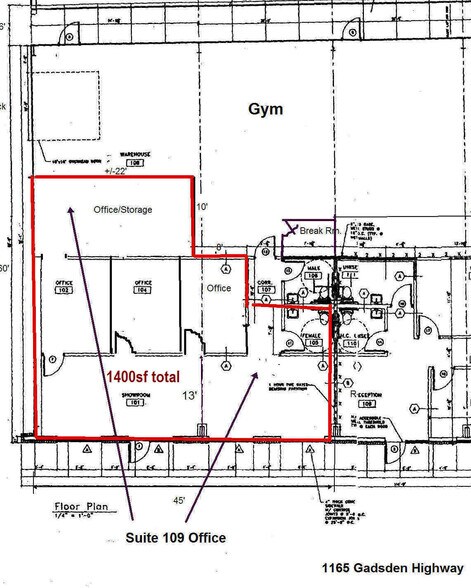 More Photos Of 1165 Gadsden Hwy, Birmingham Showroom For Lease